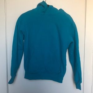 Tna blue hooded sweatshirt